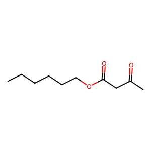 Hexyl acetoacetate structure