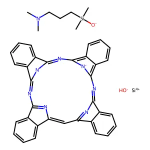 Silicon phthalocyanine structure