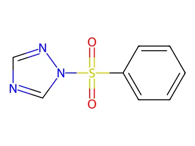 1H-1,2,4-Triazole, 1-(phenylsulfonyl)- structure
