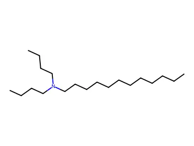 Dibutyldodecylamine structure