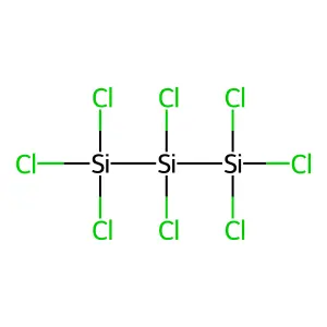 Octachlorotrisilane structure