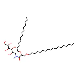 N-[tris(4-phenylphenyl)methyl]benzenesulfonamide structure