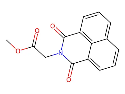 Methyl 2-(1,3-dioxobenzo[de]isoquinolin-2-yl)acetate structure