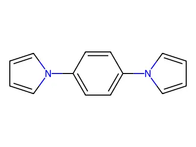 1-[4-(1H-pyrrol-1-yl)phenyl]-1H-pyrrole structure