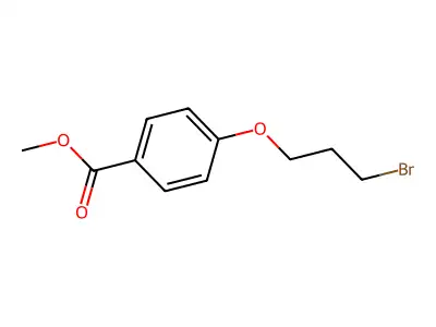Methyl 4-(3-bromopropoxy)benzoate structure