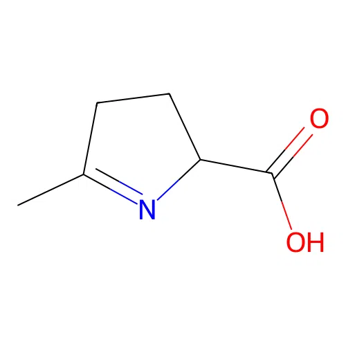 5-methyl-3,4-dihydro-2H-pyrrole-2-carboxylic acid structure