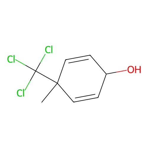 4-Methyl-4-(trichloromethyl)cyclohexa-2,5-dien-1-ol structure