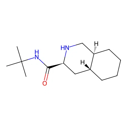 (3S,4aS,8aS)-N-(tert-Butyl)decahydroisoquinoline-3-carboxamide structure