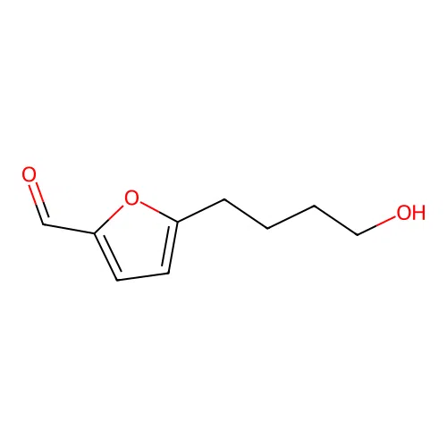 5-(4-Hydroxybutyl)furan-2-carbaldehyde structure