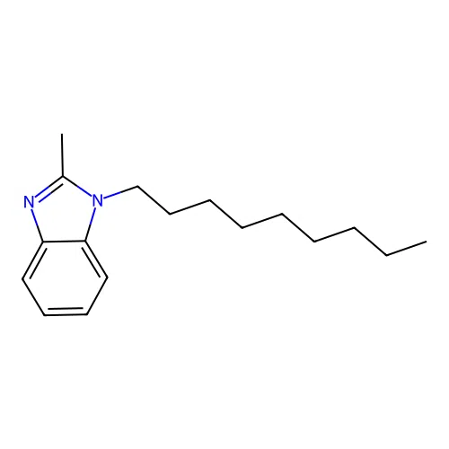 2-Methyl-1-nonyl-1H-benzimidazole structure