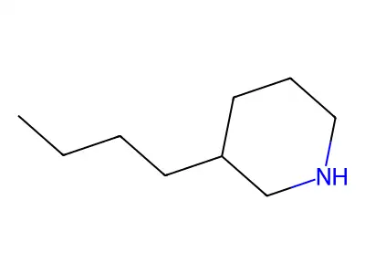 3-Butylpiperidine structure