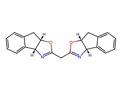 Bis(3a,8a-dihydro-8H-indeno[1,2-d]oxazol-2-yl)methane structure
