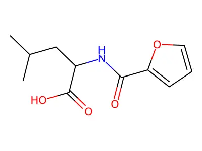 Furoyl-Leucine structure