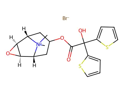 TIOTROPIUM BROMIDE structure