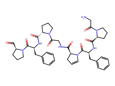 Cyclo(phenylalanyl-prolyl-glycyl-prolyl)2 structure