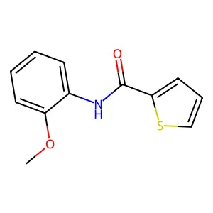 N-(2-methoxyphenyl)thiophene-2-carboxamide structure
