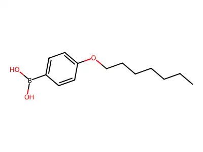 4-Heptyloxyphenylboronic Acid (contains varying amounts of Anhydride) structure