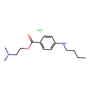 Tetracaine Hydrochloride structure