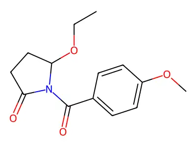 5-Ethoxy-1-(4-methoxybenzoyl)pyrrolidin-2-one structure