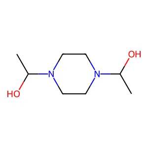 1-[4-(1-Hydroxyethyl)piperazin-1-yl]ethanol structure