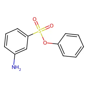 Benzenesulfonic acid, 3-amino-, phenyl ester structure