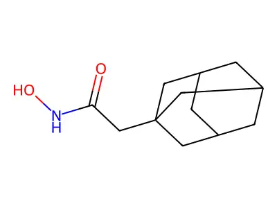 2-(1-adamantyl)-N-hydroxyacetamide structure