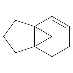 Tricyclo(4.3.1.0(1,6))deca-2-ene structure