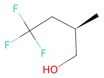 4,4,4-Trifluoro-2-methylbutan-1-ol structure
