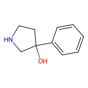 3-Phenylpyrrolidin-3-ol structure