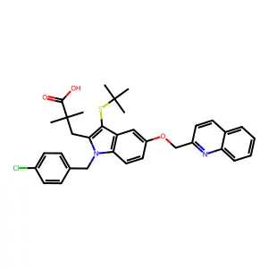 Quiflapon structure