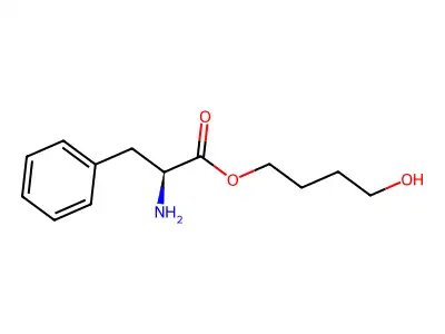 Phenylalanine 4-hydroxybutyl ester structure