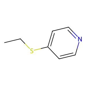 Pyridine, 4-(ethylthio)- structure