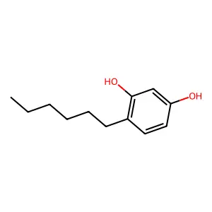 Hexylresorcinol structure
