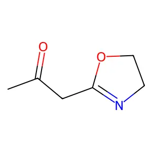 2-Propanone, 1-(4,5-dihydro-2-oxazolyl)- structure