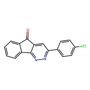 3-(4-Chlorophenyl)-5H-indeno[1,2-c]pyridazin-5-one structure