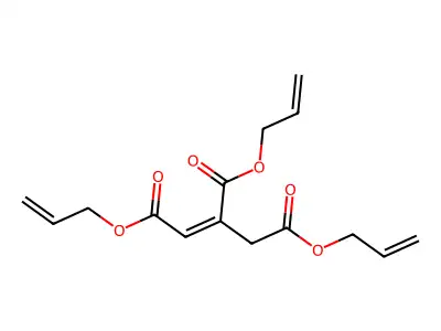 1,2,3-Tris(prop-2-en-1-yl) prop-1-ene-1,2,3-tricarboxylate structure
