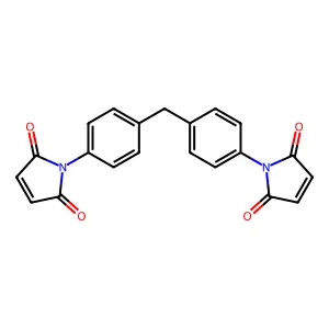 1,1'-(Methylenedi-p-phenylene)bismaleimide structure
