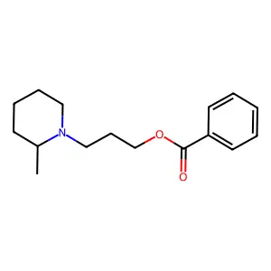 Piperocaine structure