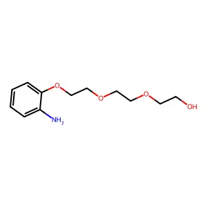 2-[2-[2-(2-Aminophenoxy)ethoxy]ethoxy]ethanol structure