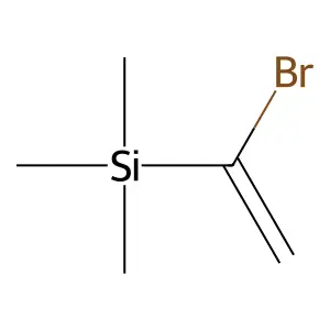(1-Bromovinyl)trimethylsilane structure