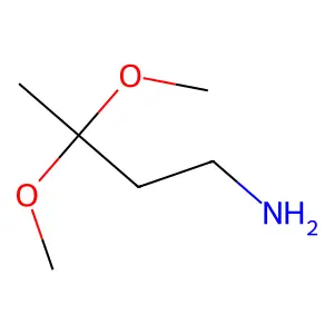 3,3-Dimethoxybutan-1-amine structure