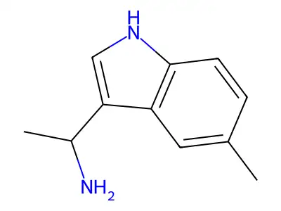 1-(5-Methyl-1H-indol-3-YL)ethan-1-amine structure
