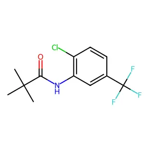 N-(2-Chloro-5-(trifluoromethyl)phenyl)-2,2-dimethylpropanamide structure