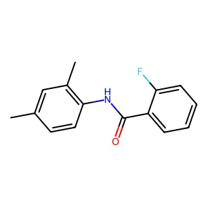 N-(2,4-Dimethylphenyl)-2-fluorobenzamide structure