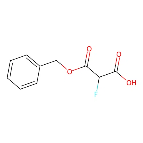2-Fluoro-3-oxo-3-phenylmethoxypropanoic acid structure