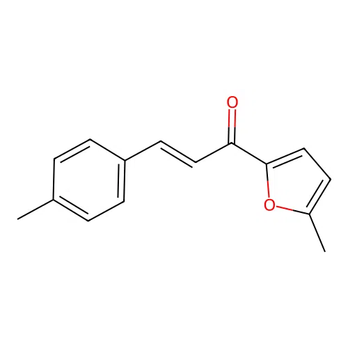 (2E)-1-(5-Methylfuran-2-yl)-3-(4-methylphenyl)prop-2-en-1-one structure