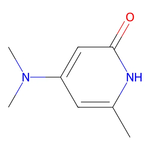 2(1H)-Pyridinone, 4-(dimethylamino)-6-methyl- structure