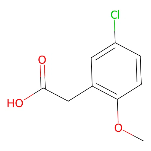 2-(5-Chloro-2-methoxyphenyl)acetic acid structure