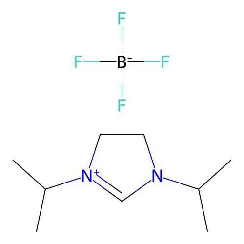 1,3-Diisopropylimidazolinium Tetrafluoroborate structure