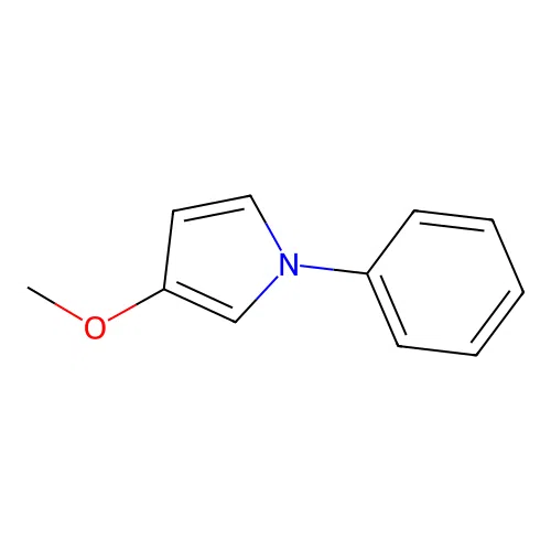 3-Methoxy-1-phenylpyrrole structure